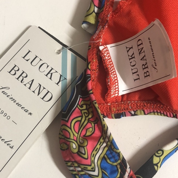 NWT Lucky Brand swimwear halter top - Picture 5 of 12